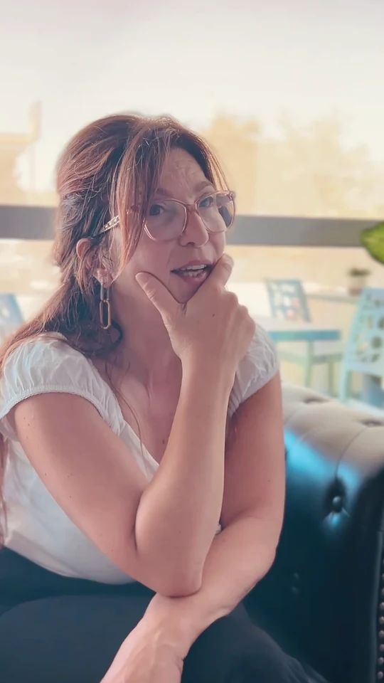 Carmela durante l’intervista a PNEI Academy